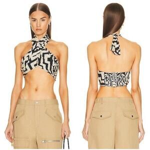 Johanna Ortiz Unique‎ Places Crop Top Size 8 New with Tags
